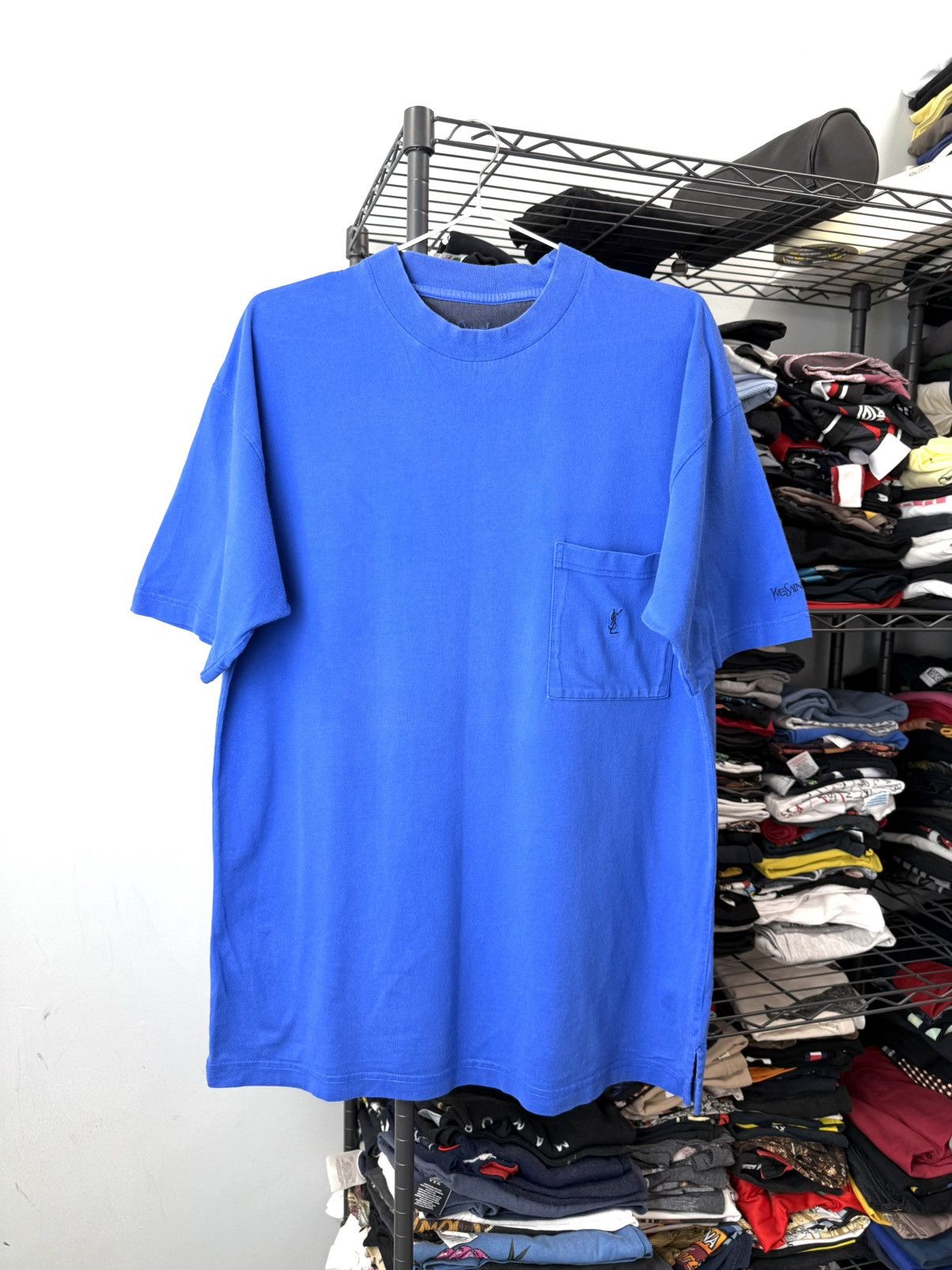 Yves Saint Laurent Rare! Vintage YSL Yves Saint Laurent T Shirt Size US M / EU 48-50 / 2 - 1 Thumbnail
