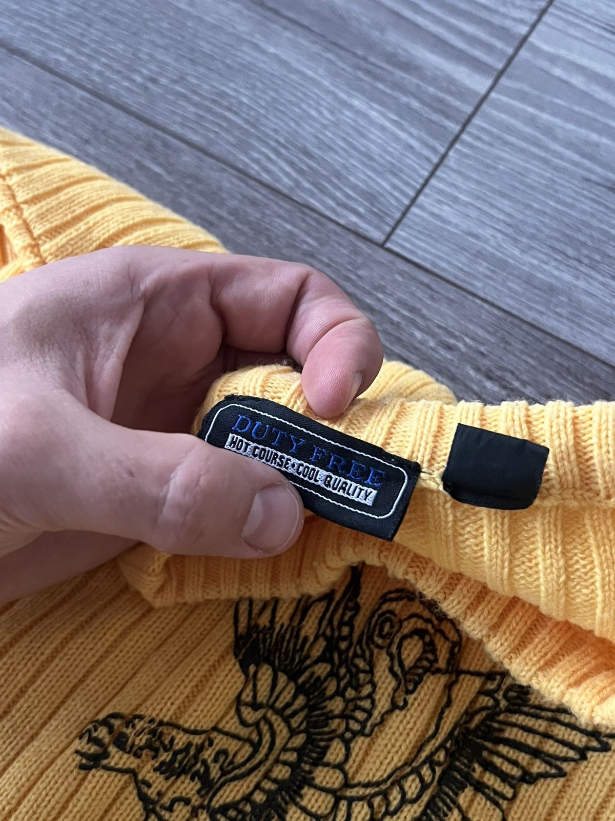 Japanese Brand Avant Garde Japanese Style Straight Cotton Drip Y2K Sweater Size US L / EU 52-54 / 3 - 16 Thumbnail