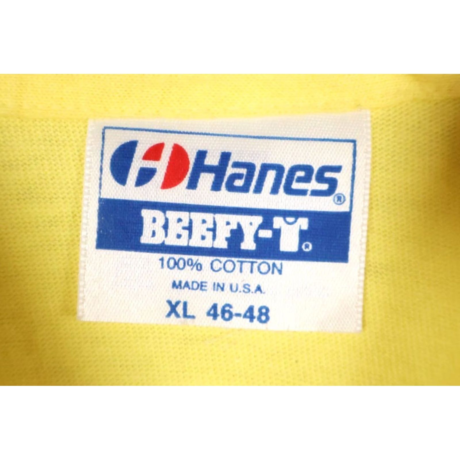 Hanes Hanes Pearl Harbor Hawaii Graphic T-Shirt Yellow 80s Vintage Men's XL Large Short Sleeve Crew Neck Size US L / EU 52-54 / 3 - 3 Thumbnail