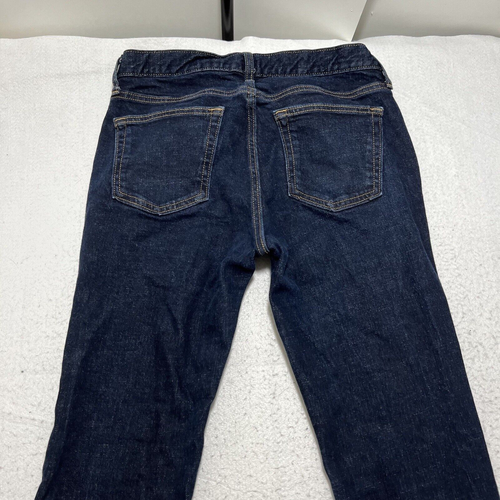 Old Navy Old Navy 32x33 Skinny Denim Jeans Dark Navy Blue Size US 32 / EU 48 - 7 Thumbnail