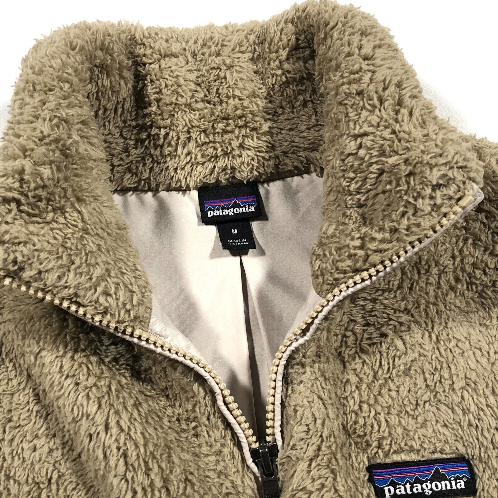 Arc'teryx × Patagonia × The North Face Patagonia Womens Los Gatos Tan Khaki Sherpa Vest Size Medium Size M / US 6-8 / IT 42-44 - 4 Thumbnail