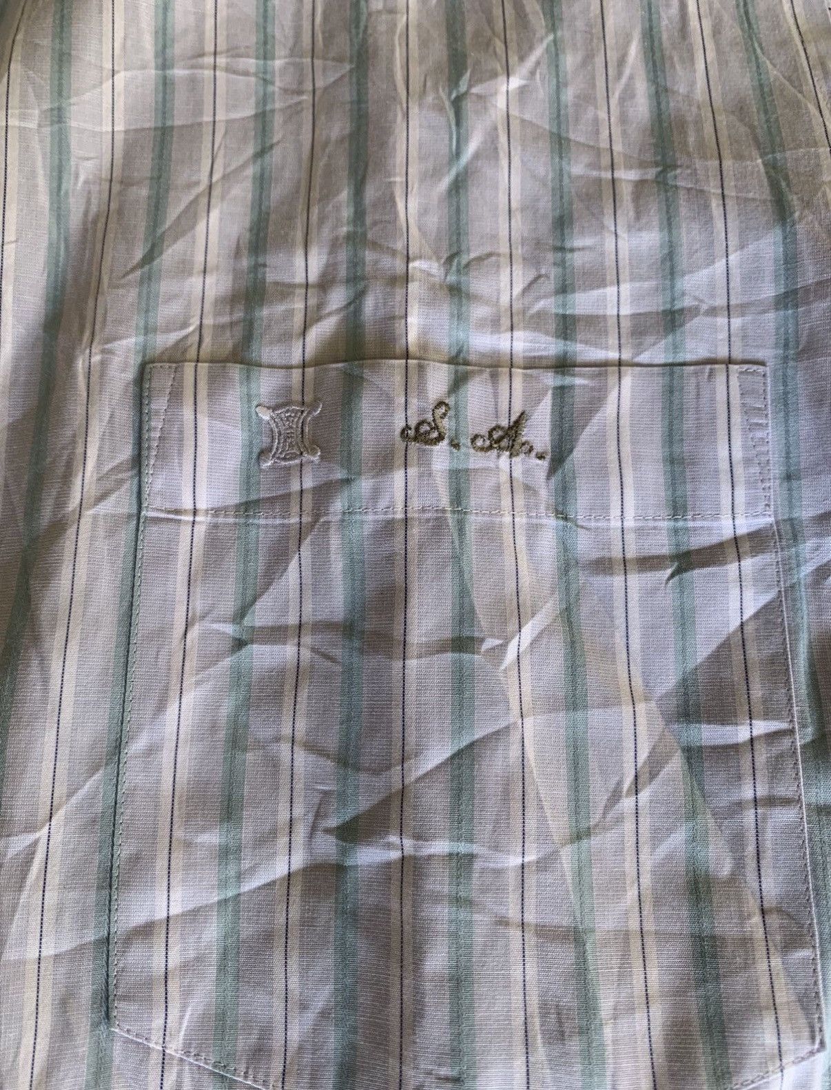 Celine Vintage celine shirt Size US XL / EU 56 / 4 - 3 Thumbnail