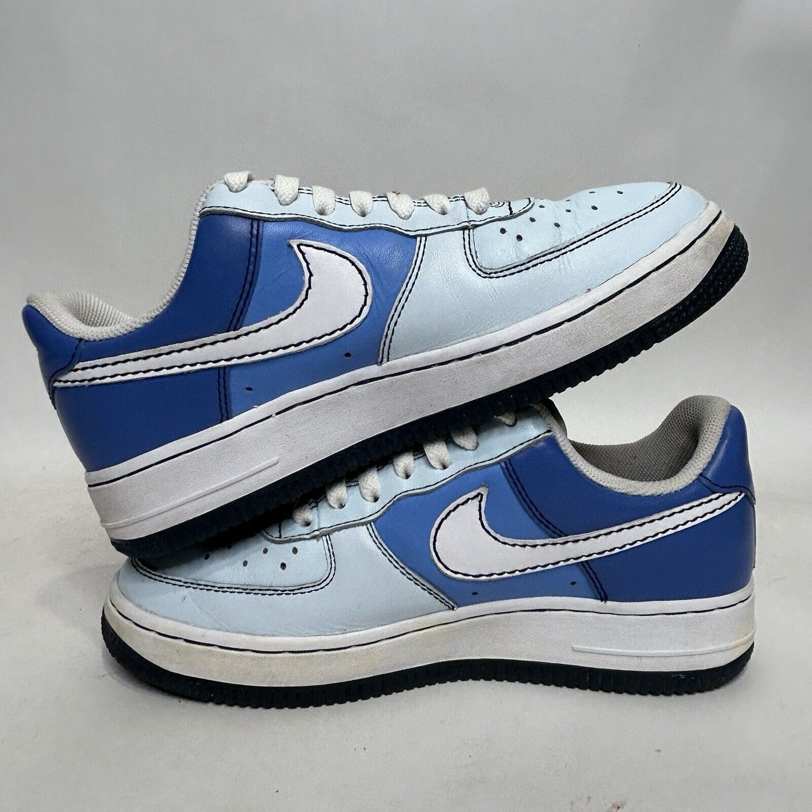 Nike Nike Shoes Air Force One 1 Low WMNS “Shades Of Blue” 2024 Size US 6.5 / IT 36.5 - 3 Thumbnail