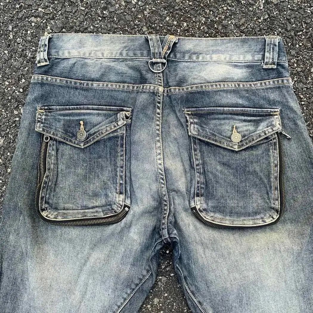 PPFM × The Smiths Vintage PPFM Jeans Curve/Banana Seditionaries Denim Pants Size US 32 / EU 48 - 16 Thumbnail
