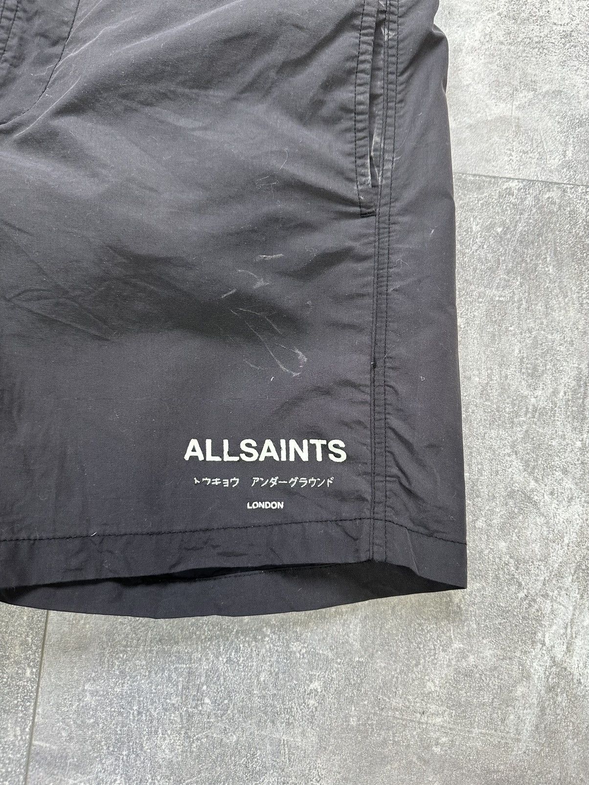 Allsaints Men’s Allsaints swim wear distressed shorts Size US 28 / EU 44 - 5 Thumbnail