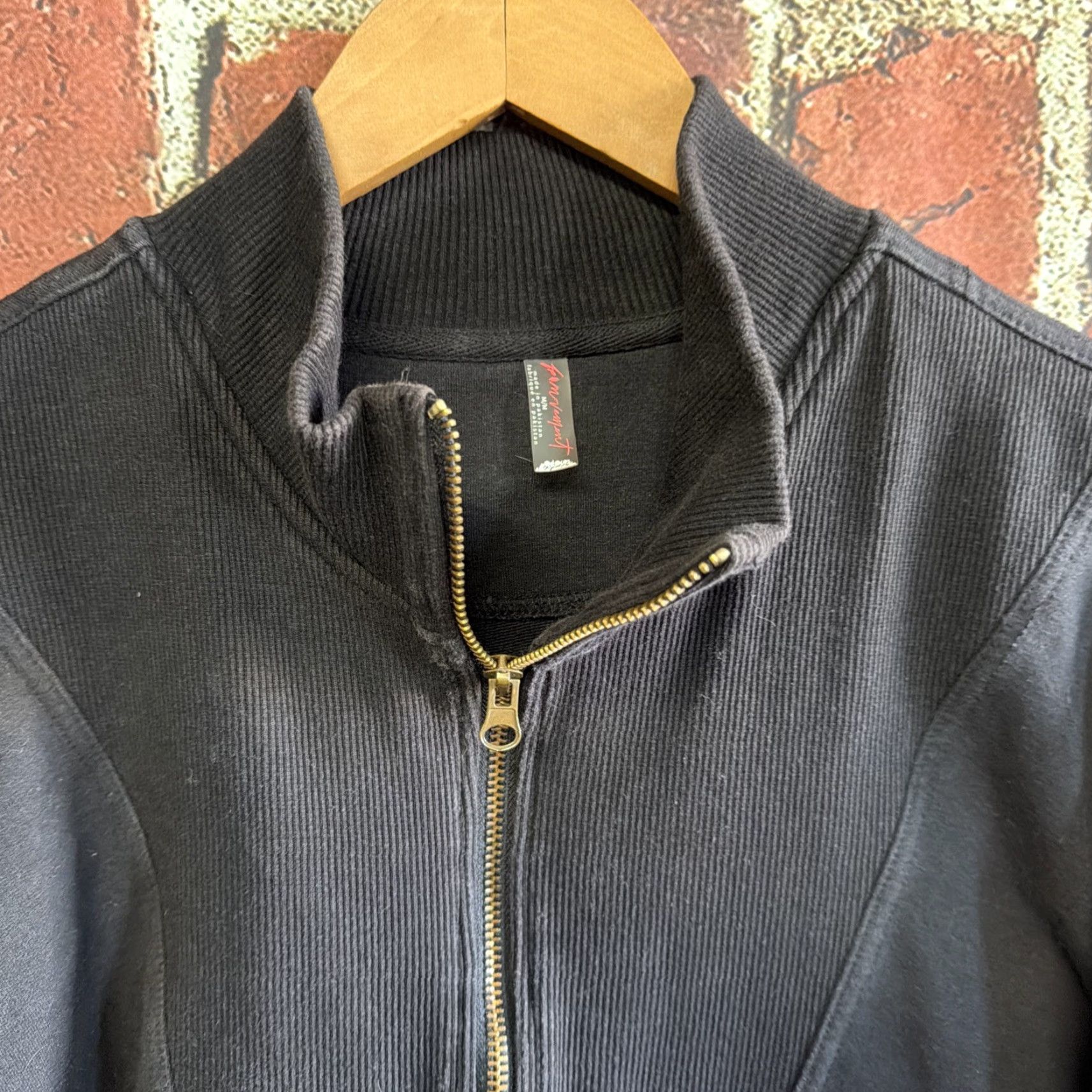 Free People Free People Movement Adeline 1/4 Zip Mock Neck Black Sweatshirt M Womens Pullover Activewear Size M / US 6-8 / IT 42-44 - 2 Thumbnail