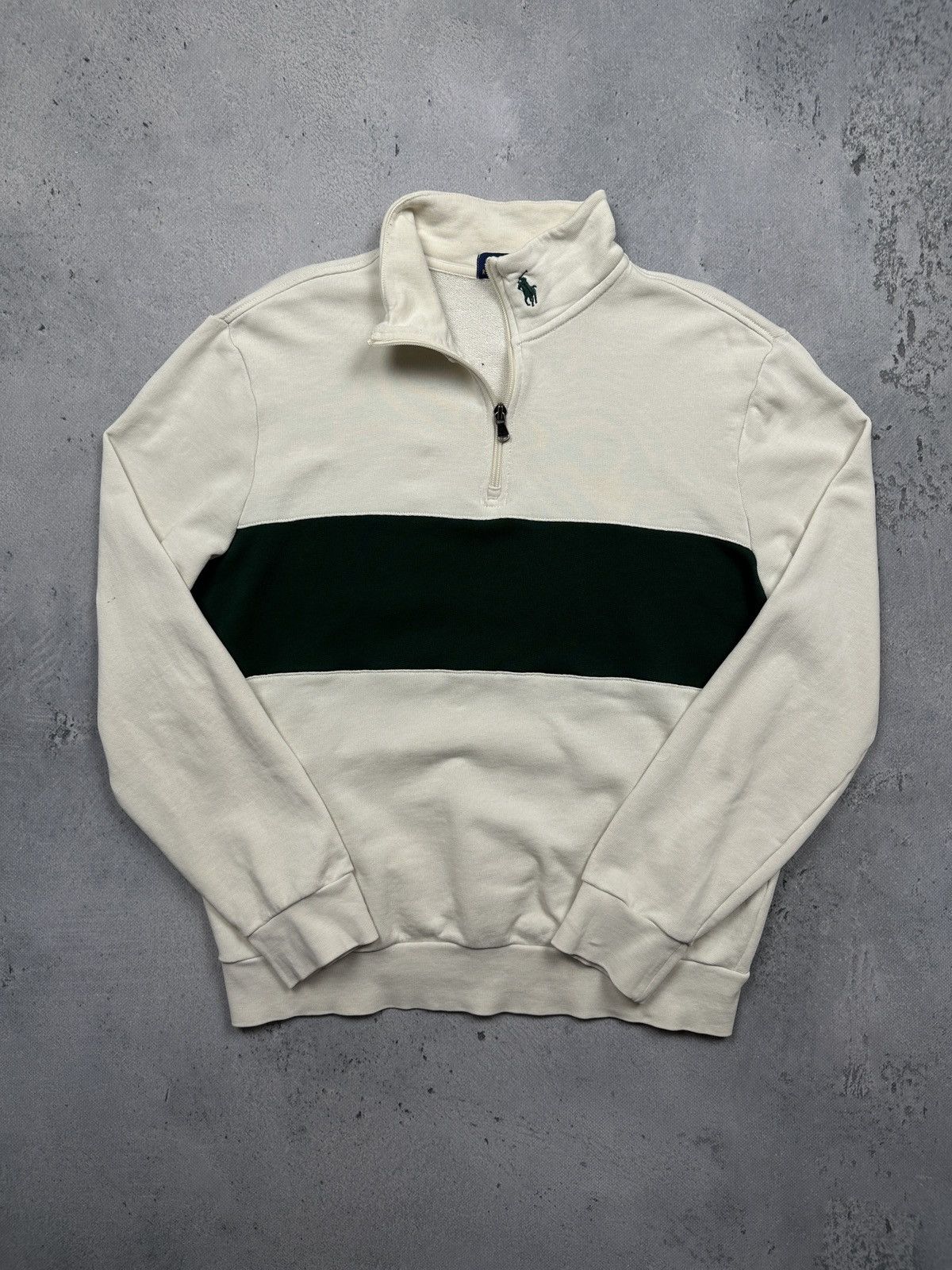 Polo Ralph Lauren Rare Polo Ralph Lauren Half Zip 1/3 90s Knitwear y2k 00s Size US M / EU 48-50 / 2 - 1 Thumbnail