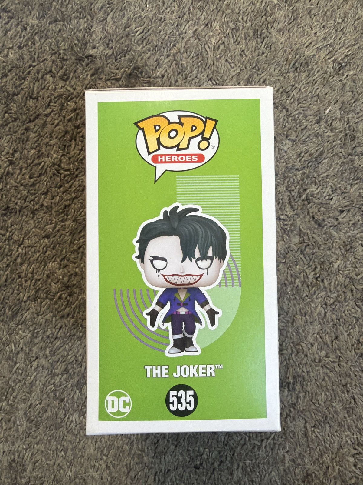 DC Comics Funko Pop! The Joker Vinyl Figure Size ONE SIZE - 3 Thumbnail