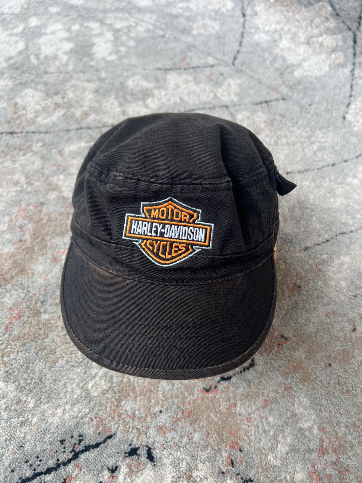 Harley Davidson × Vintage Harley Davidson Vintage Cap Size ONE SIZE - 2 Thumbnail
