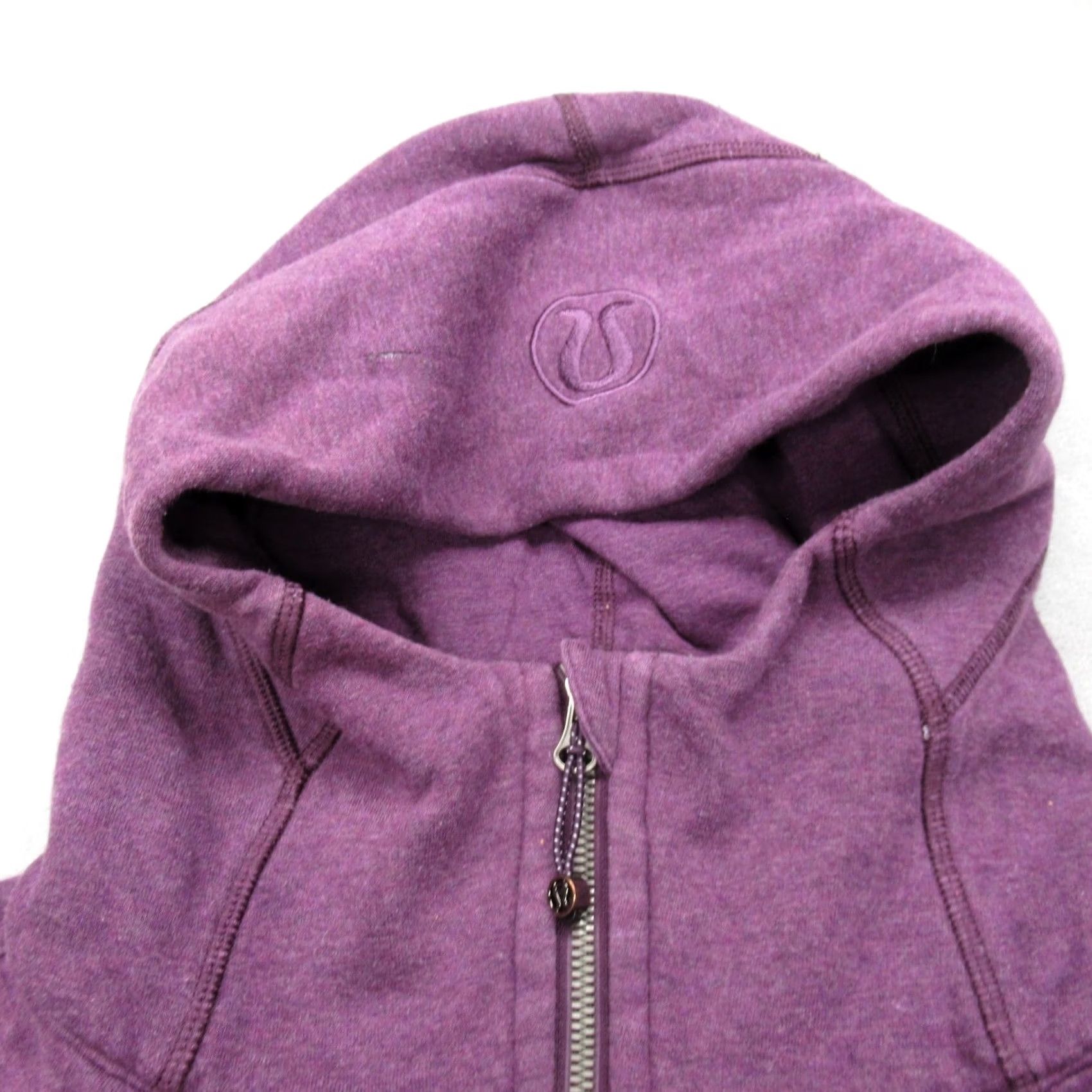 Lululemon Lululemon Athletica Scuba Hoodie Womens 6 Purple Fleece Full Zip Thumbholes Size M / US 6-8 / IT 42-44 - 6 Thumbnail