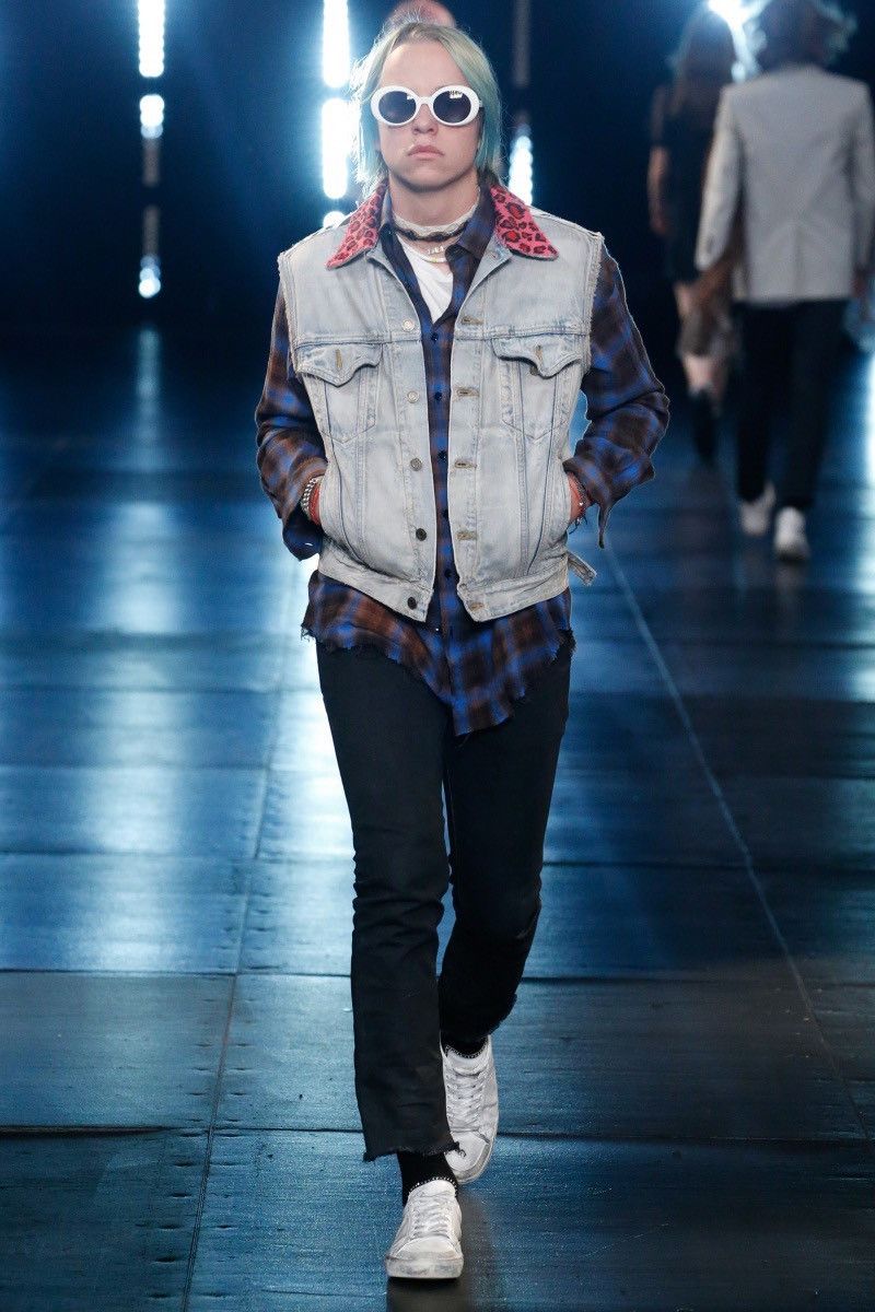 Saint Laurent Paris Saint laurent Fringed raw-trimmed black foundation jeans 2 Size US 32 / EU 48 - 6 Thumbnail