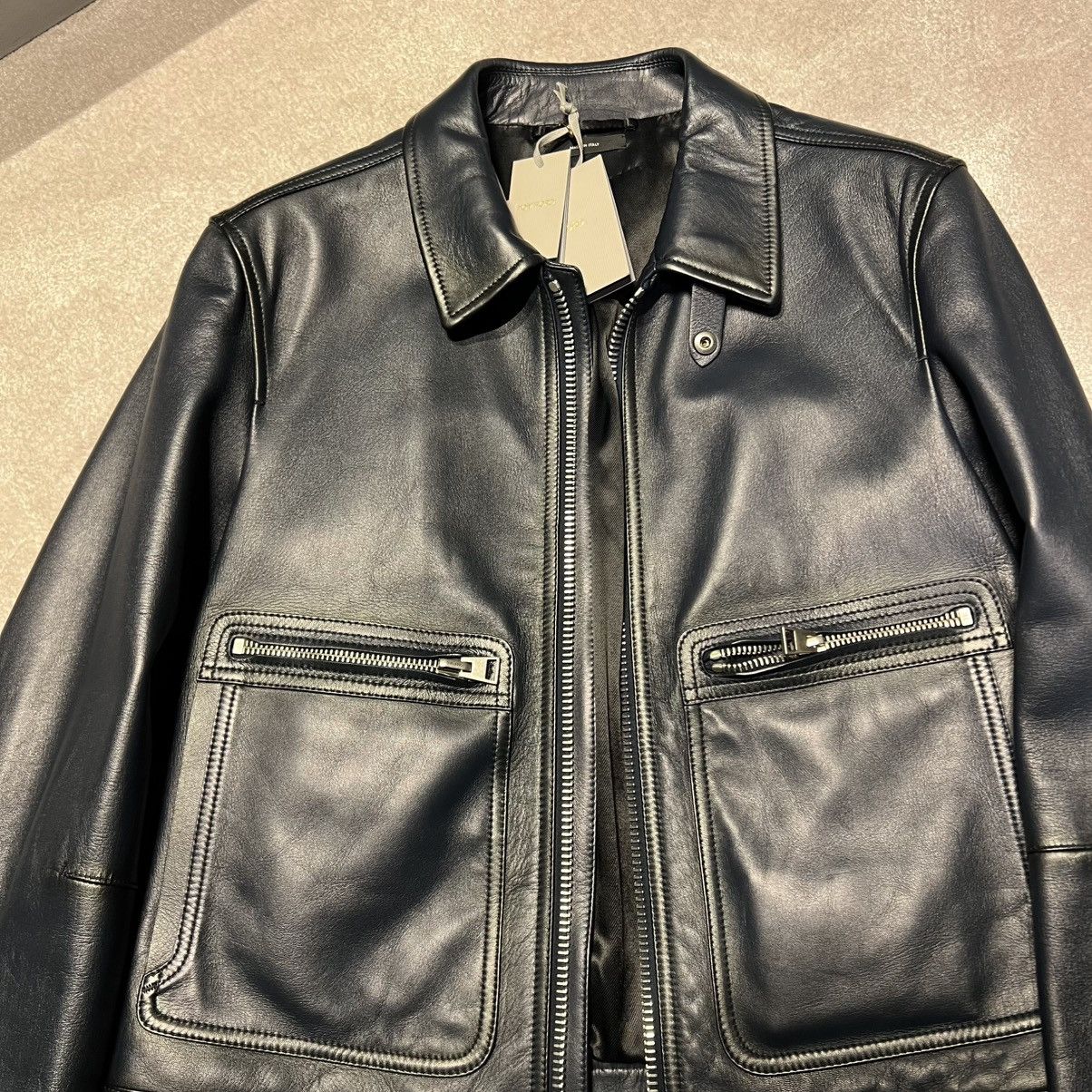 Tom Ford Tom Ford Leather Jacket in Medium Size US M / EU 48-50 / 2 - 3 Thumbnail