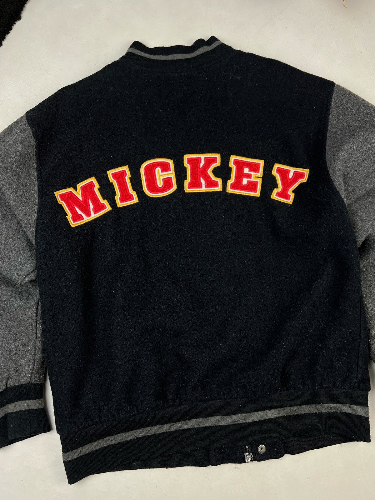Disney × Vintage Mickey Mouse bomber Vintage denim jacket 90s Oversize Size US S / EU 44-46 / 1 - 5 Thumbnail