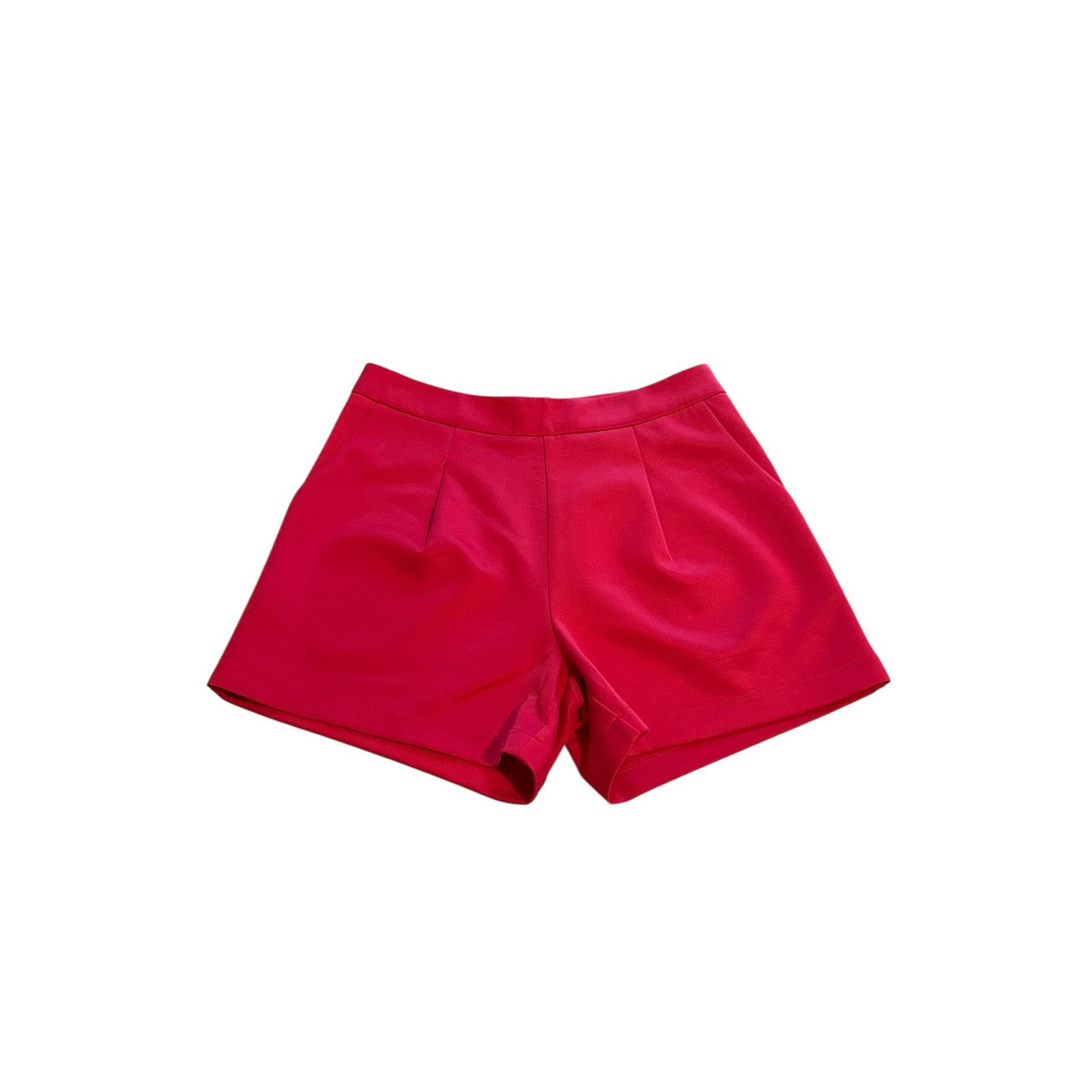 Other Ellison Hot Pink Pleated Pocketed High Rise Classy Shorts Size 28" / US 6 / IT 42 - 2 Thumbnail