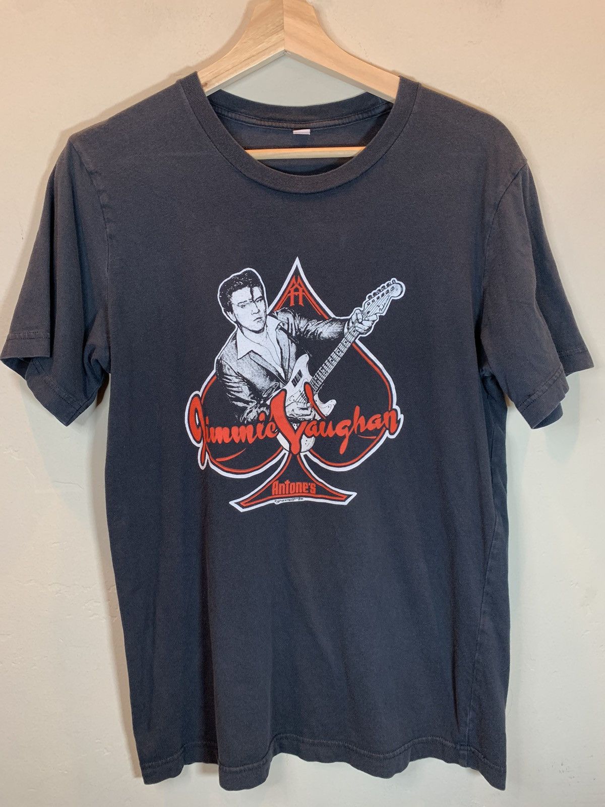 Band Tees × Vintage RARE Vintage Jimmie Vaughan Antone’s Austin Texas Band Shirt Size US M / EU 48-50 / 2 - 1 Thumbnail