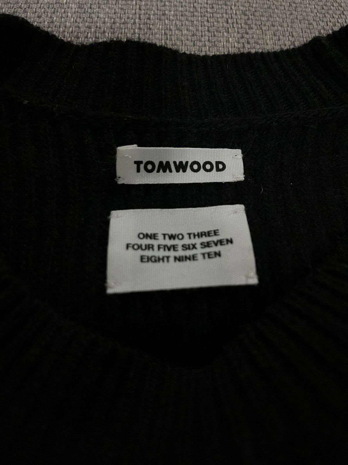 Tom Wood Toom Wood Ribbed Knitted Jumper Size US XS / EU 42 / 0 - 4 Thumbnail
