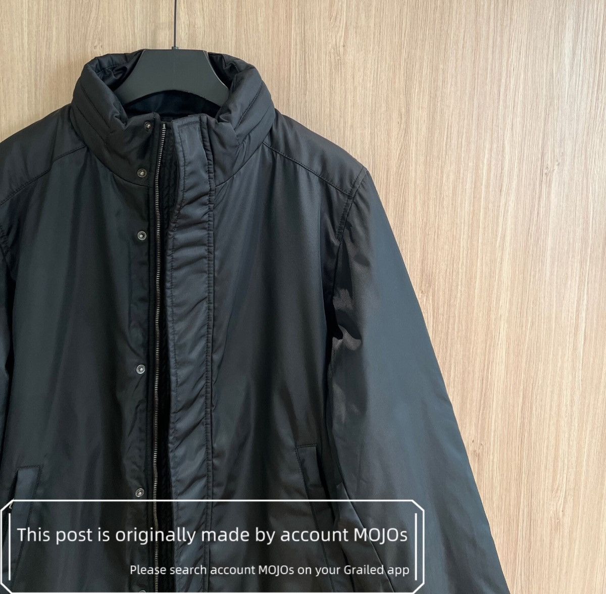Prada Sz 46 Prada Stand Collar Padded Wind Jacket mojos1529 Size US S / EU 44-46 / 1 - 3 Thumbnail