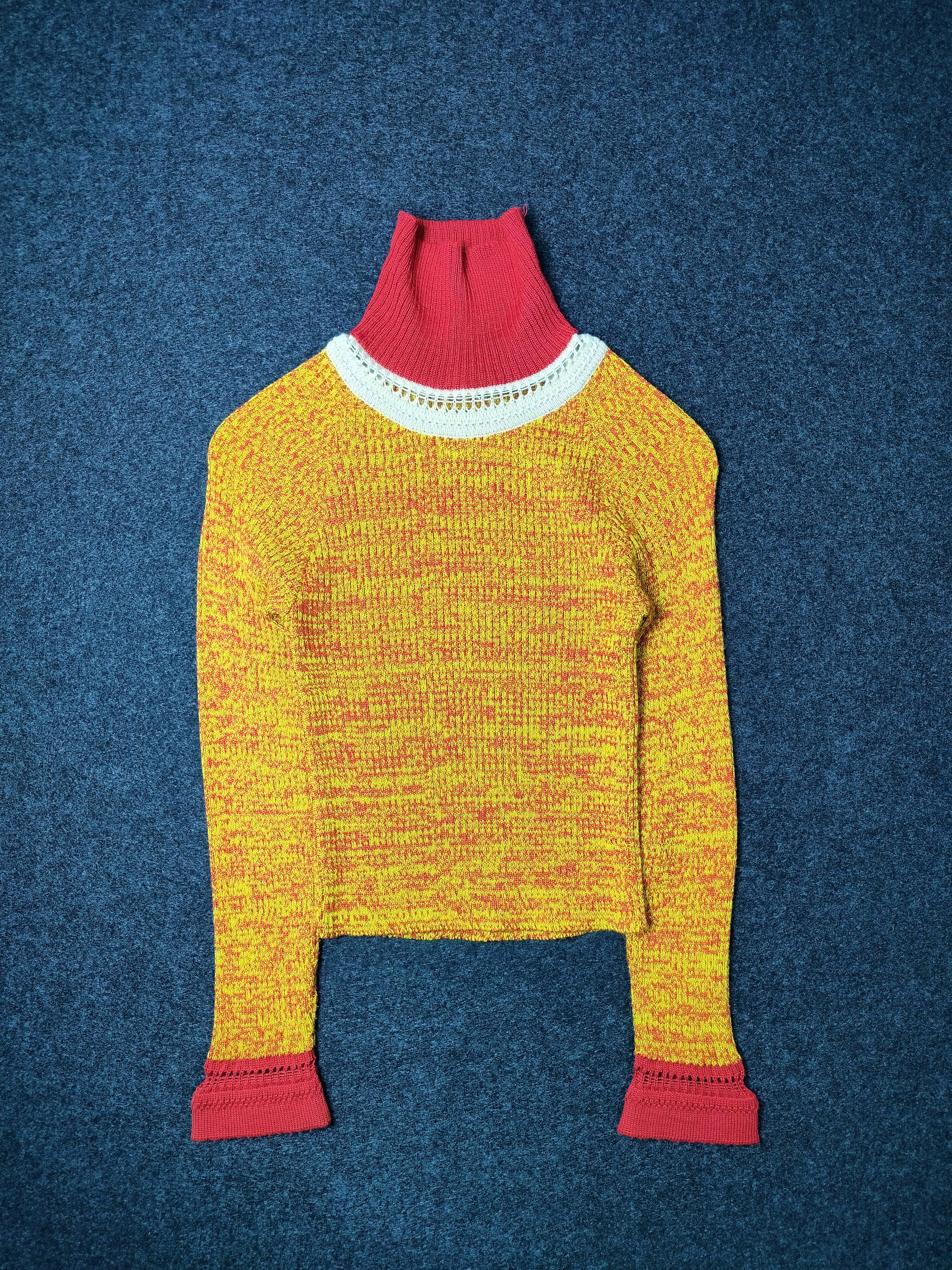 Jean Paul Gaultier Jean Paul Gaultier JPG Roll Neck knitted Sweater Size XS / US 0-2 / IT 36-38 - 1 Thumbnail