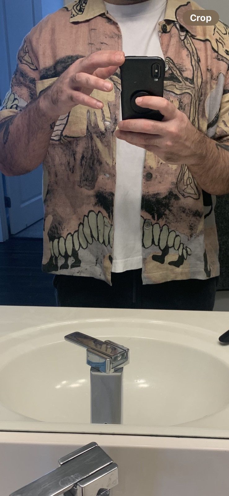 Our Legacy OL Acid Landscape Shirt - READ DESCRIPTION Size US M / EU 48-50 / 2 - 5 Thumbnail