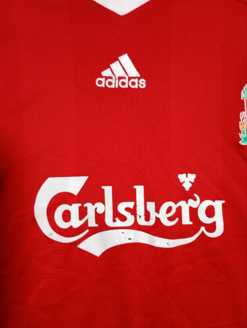 Adidas Liverpool FC Adidas Home Jersey 2008-2009 Size US M / EU 48-50 / 2 - 5 Thumbnail