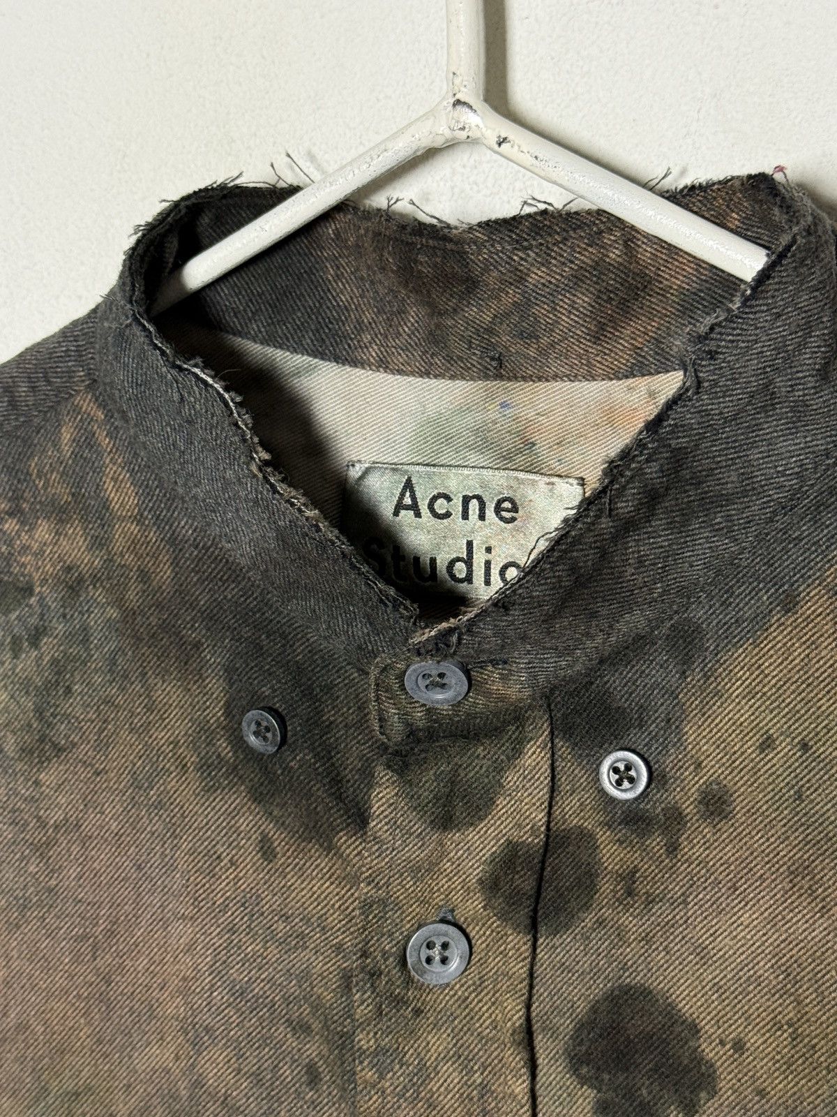 Acne Studios acne studios crop flannel shirt Size US S / EU 44-46 / 1 - 4 Thumbnail