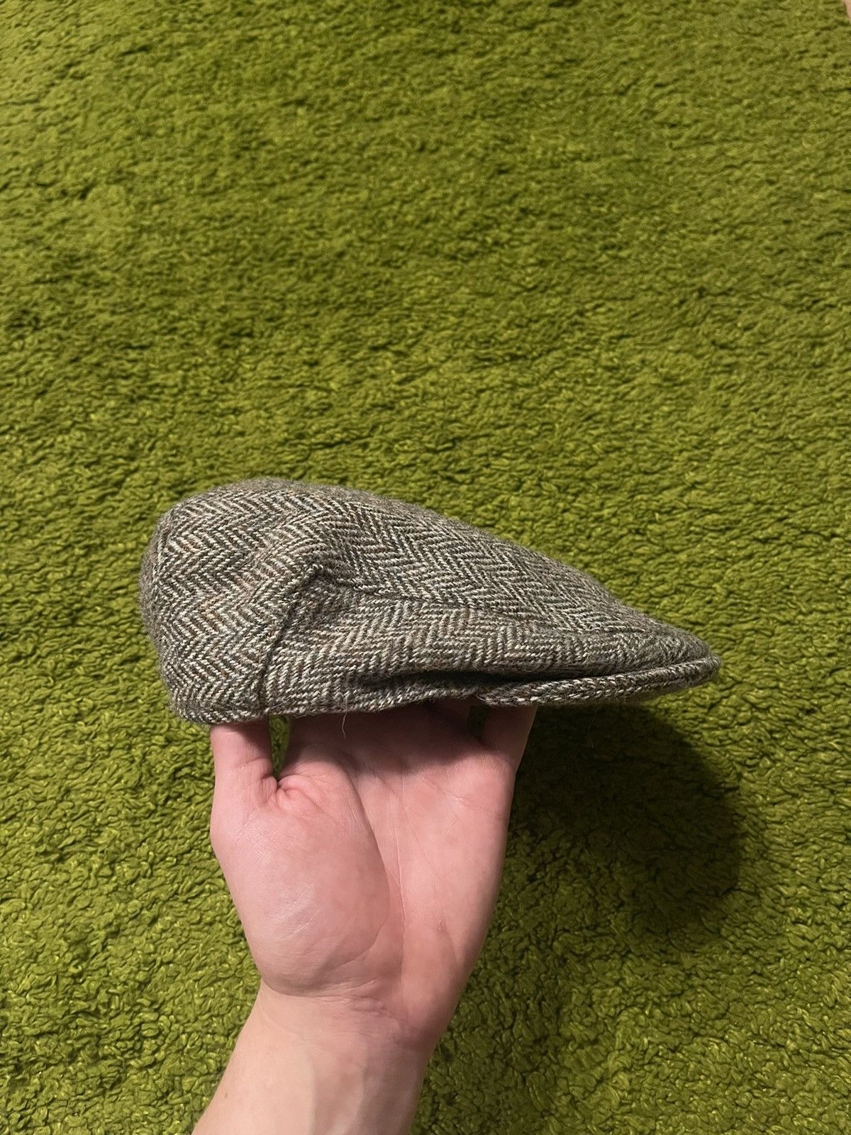Harris Tweed 🇬🇧 Harris Tweed 1990s vintage wool cap made In UK Size 34 - 5 Thumbnail