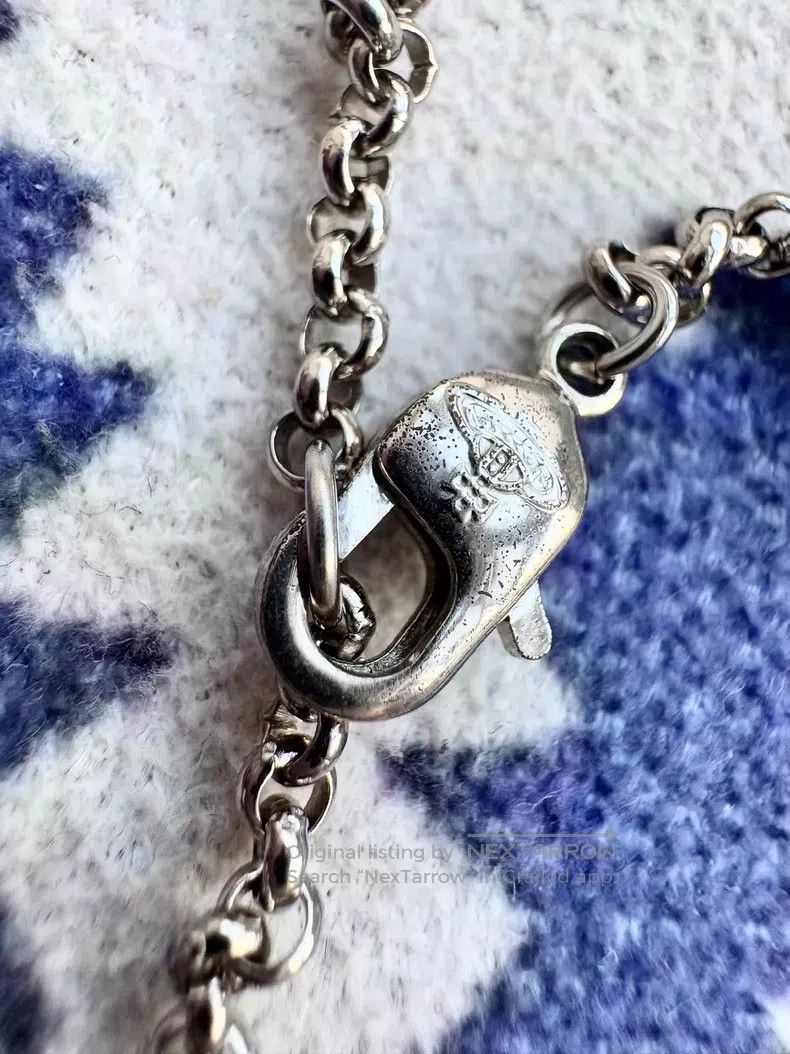 Vivienne Westwood Vivienne Westwood Teal medium-sized Saturn Orb necklace Size ONE SIZE - 9 Thumbnail