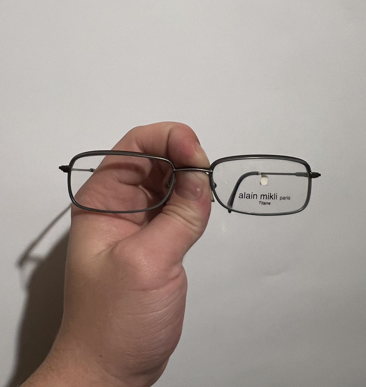 Alain Mikli × Designer × Handmade Alain Mikli Paris Titanium Glasses Spectacles Size ONE SIZE - 2 Thumbnail