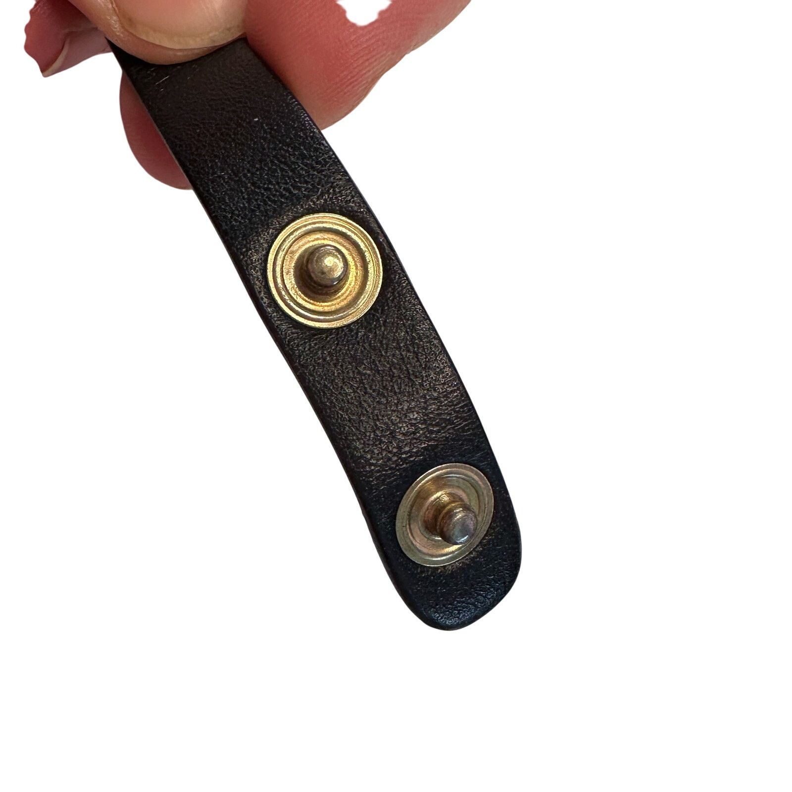Salvatore Ferragamo Salvatore Ferragamo Black Leather Vara Bow Bracelet w Pouch Size ONE SIZE - 8 Thumbnail