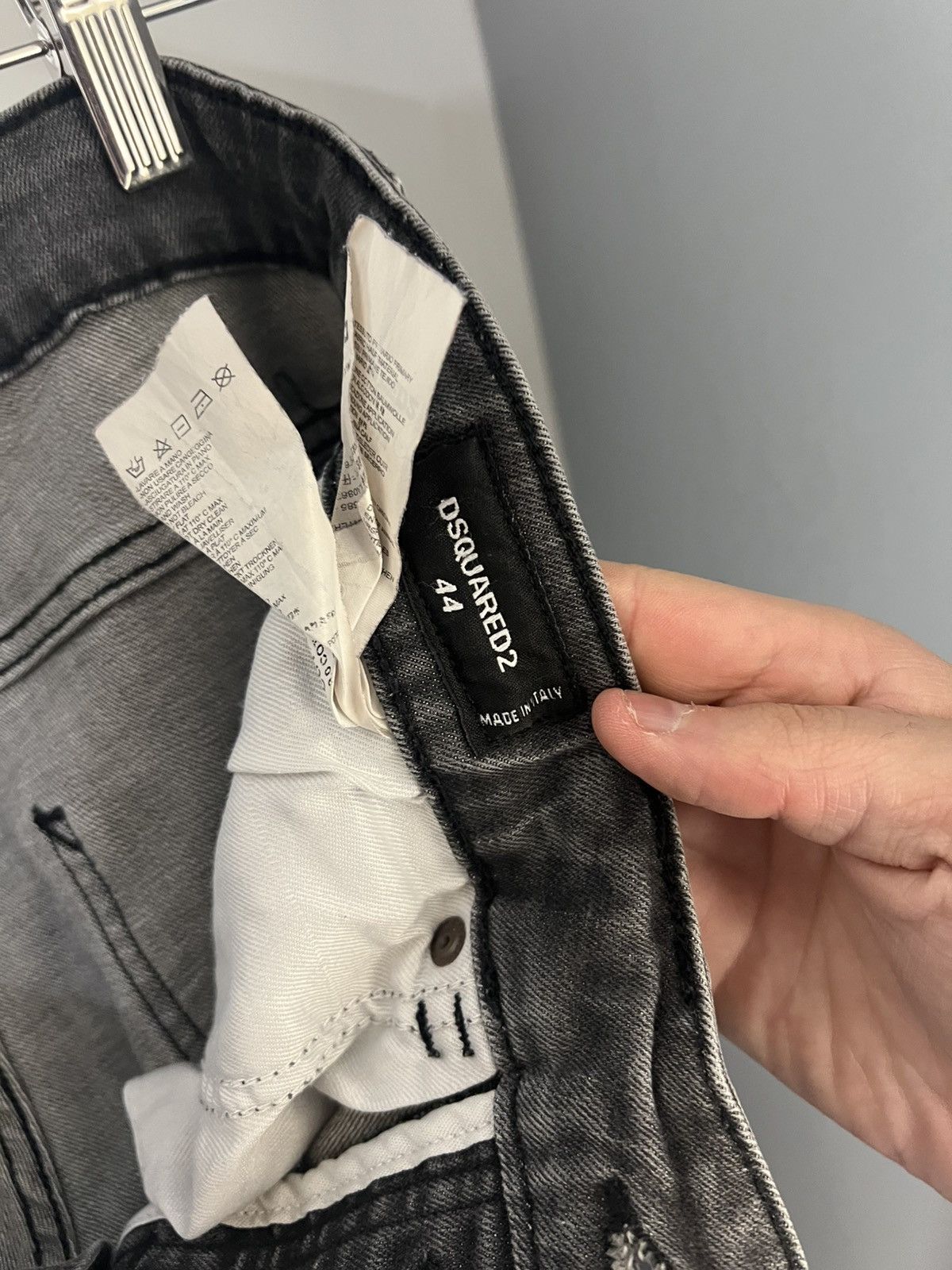 Dsquared2 × Vintage VERY RARE DSQUARED2 DESIGNER DENIM JEANS JAPAN STYLE LUXURY Size US 31 - 6 Thumbnail