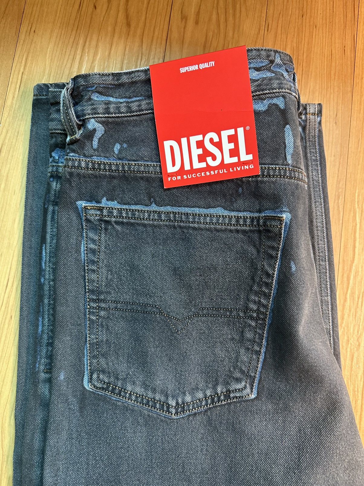 Diesel New Baggy Diesel Denim Size US 32 / EU 48 - 5 Thumbnail
