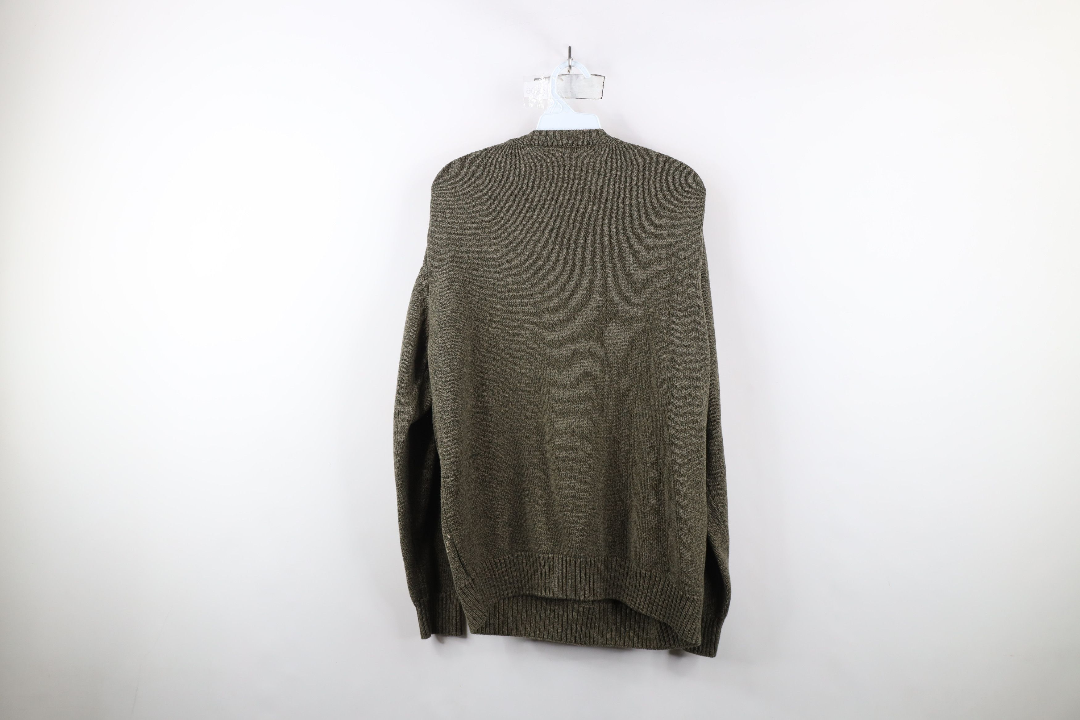 Vintage Vintage 90s Streetwear Argyle Diamond Knit Crewneck Sweater Size US L / EU 52-54 / 3 - 9 Thumbnail