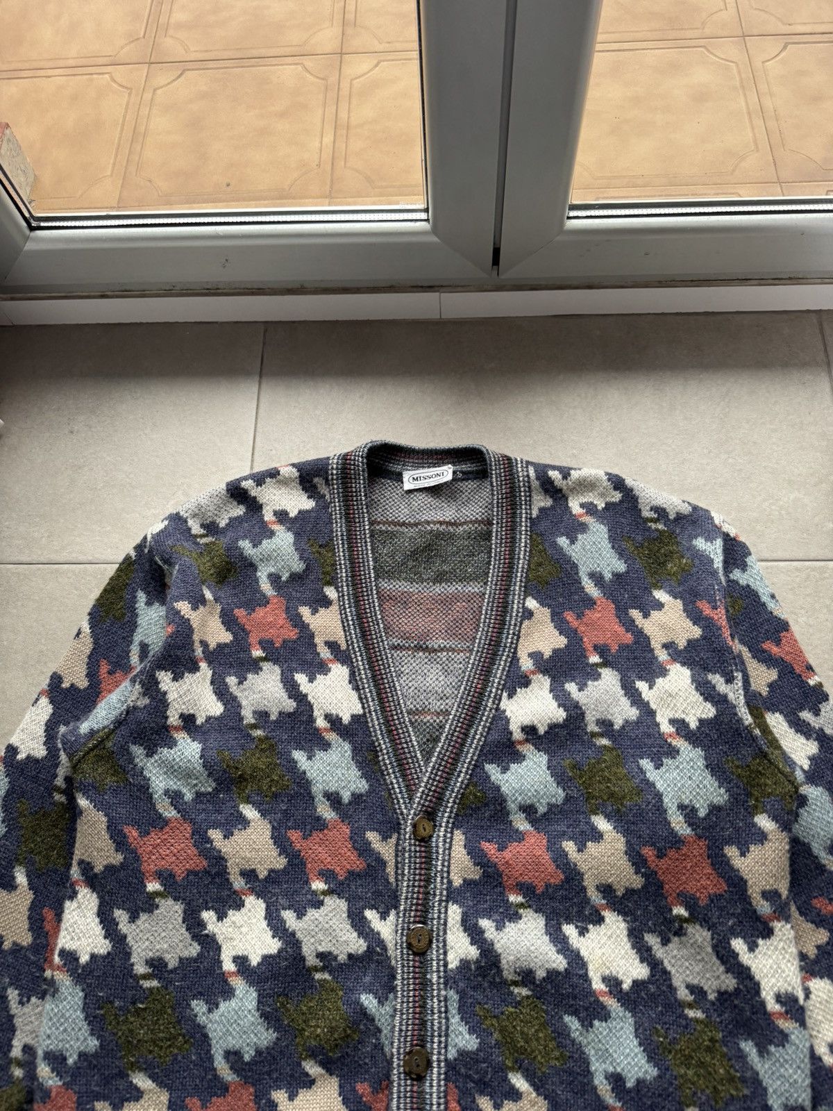 Missoni Missoni Vintage Knited Men’s XL Size Button 100% Wool Cardigan Sweater Pullover Size US XL / EU 56 / 4 - 5 Thumbnail