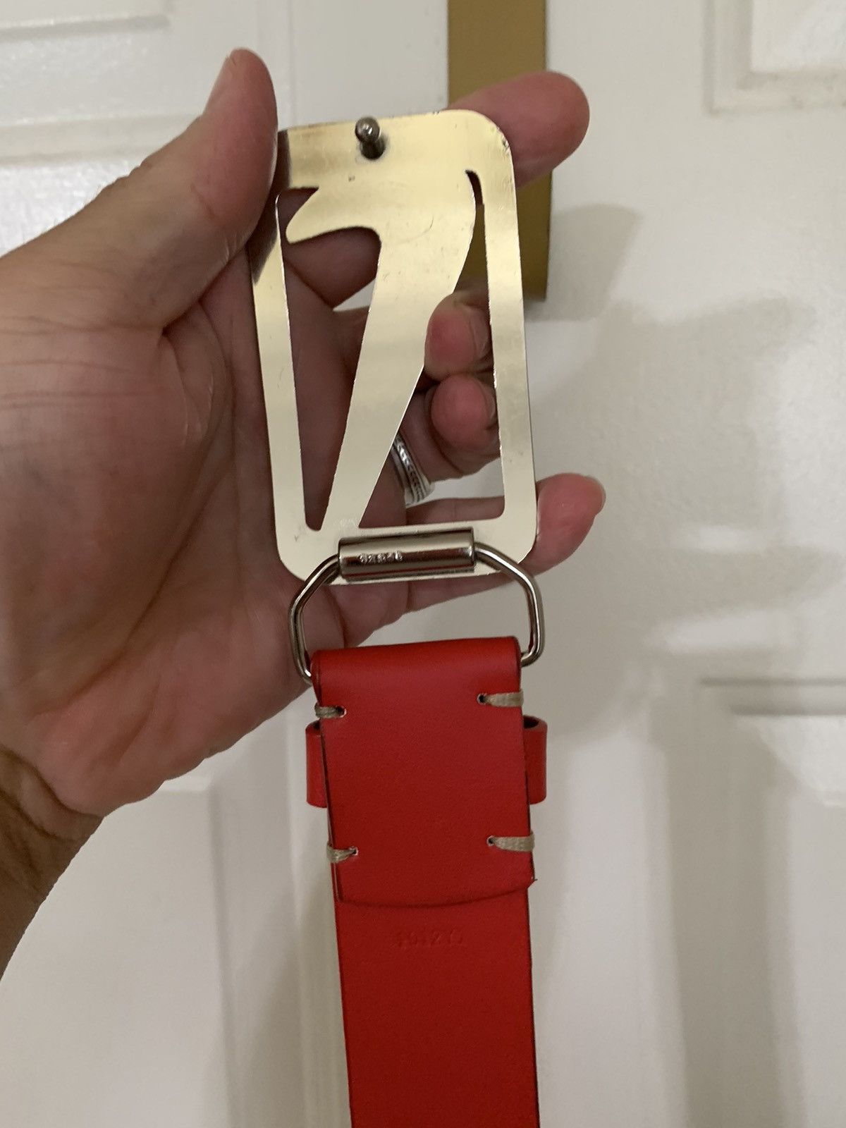 Nike Nike Golf Red belt Size 34 - 4 Thumbnail