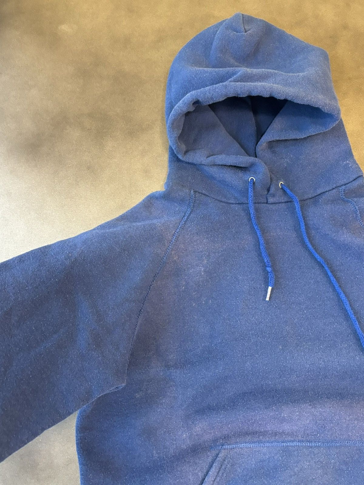 Russell Athletic × Vintage 1980s Bassett Walker Sweatshirt Vintage Hoodie Raglan Faded Size US S / EU 44-46 / 1 - 6 Thumbnail