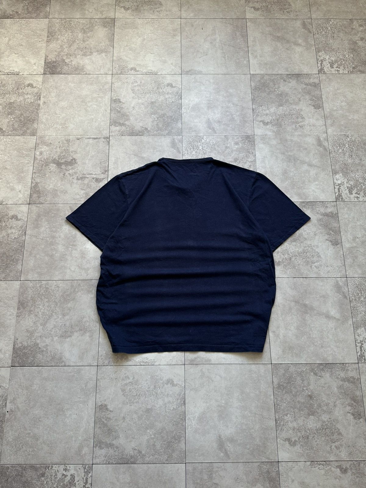 Vintage × Yves Saint Laurent Vintage 90s Yves Saint Laurent Ysl Monogram Blue T-Shirt Size US M / EU 48-50 / 2 - 7 Thumbnail