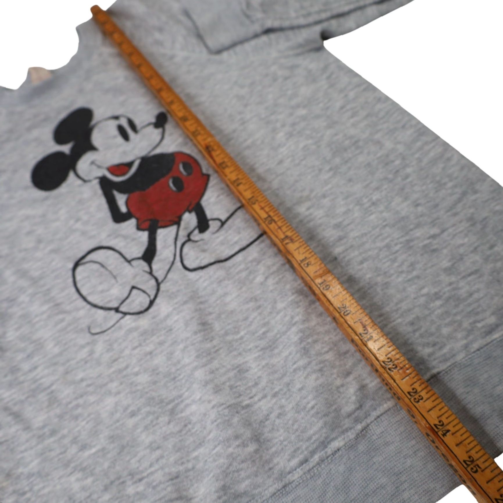 Disney VINTAGE Disney Mickey Mouse Graphic Sweatshirt Mens Medium Gray Heather Pullover Sweatshirt Size US M / EU 48-50 / 2 - 8 Thumbnail