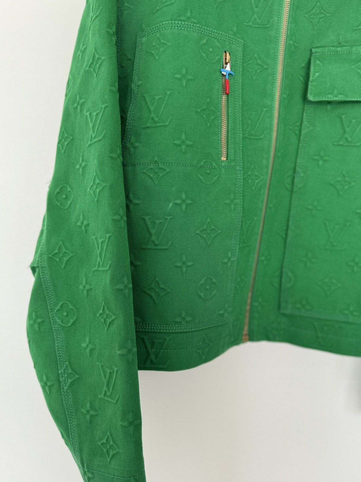 Louis Vuitton Louis Vuitton Monogram Workwear Denim Jacket Size US M / EU 48-50 / 2 - 7 Thumbnail