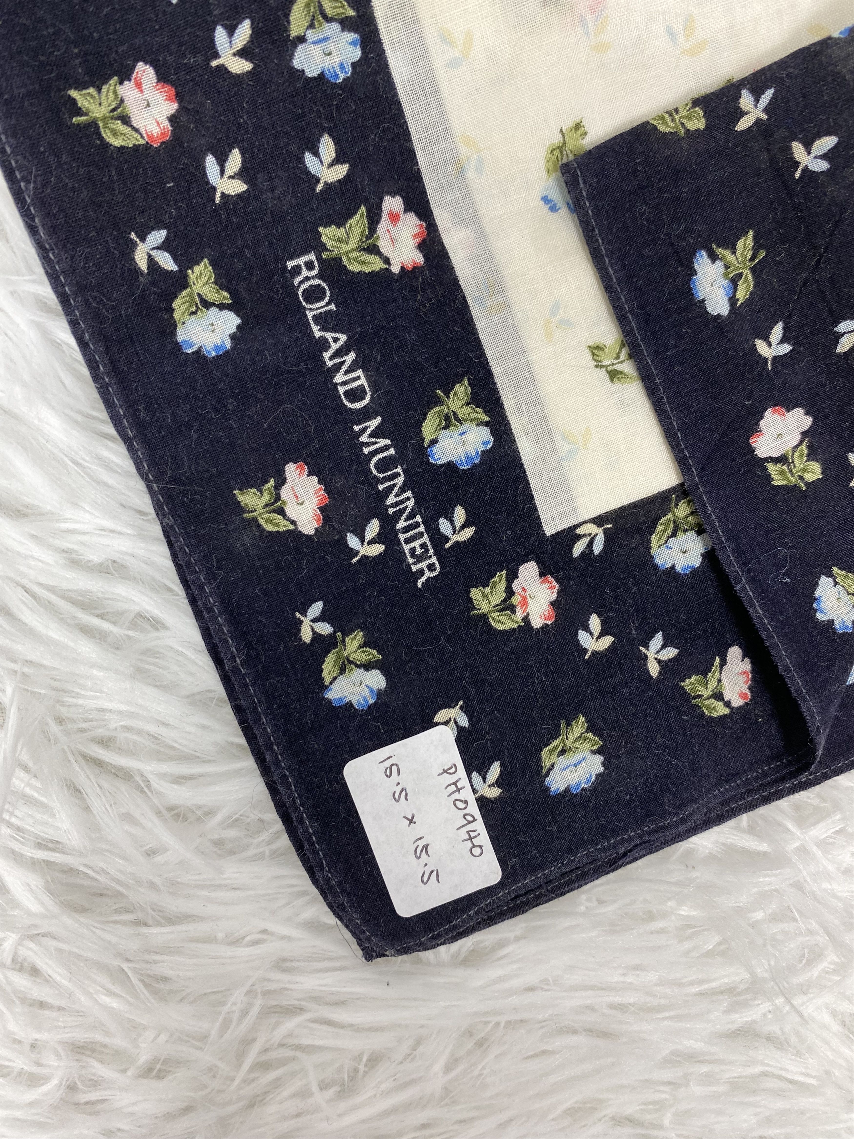 Japanese Brand × Vintage Vintage Roland Munnier Handkerchief Neckerchief PH0940 Size ONE SIZE - 2 Thumbnail