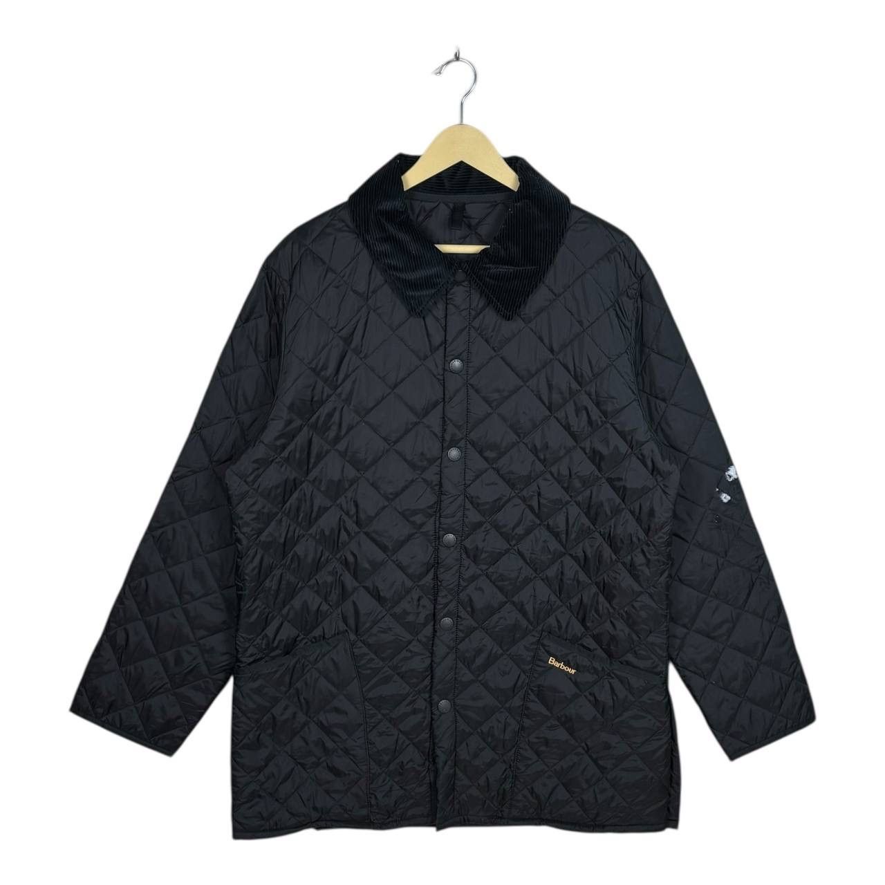 Barbour Barbour Liddesdale Quilted Jacket Black Corduroy L Large Size US L / EU 52-54 / 3 - 1 Thumbnail