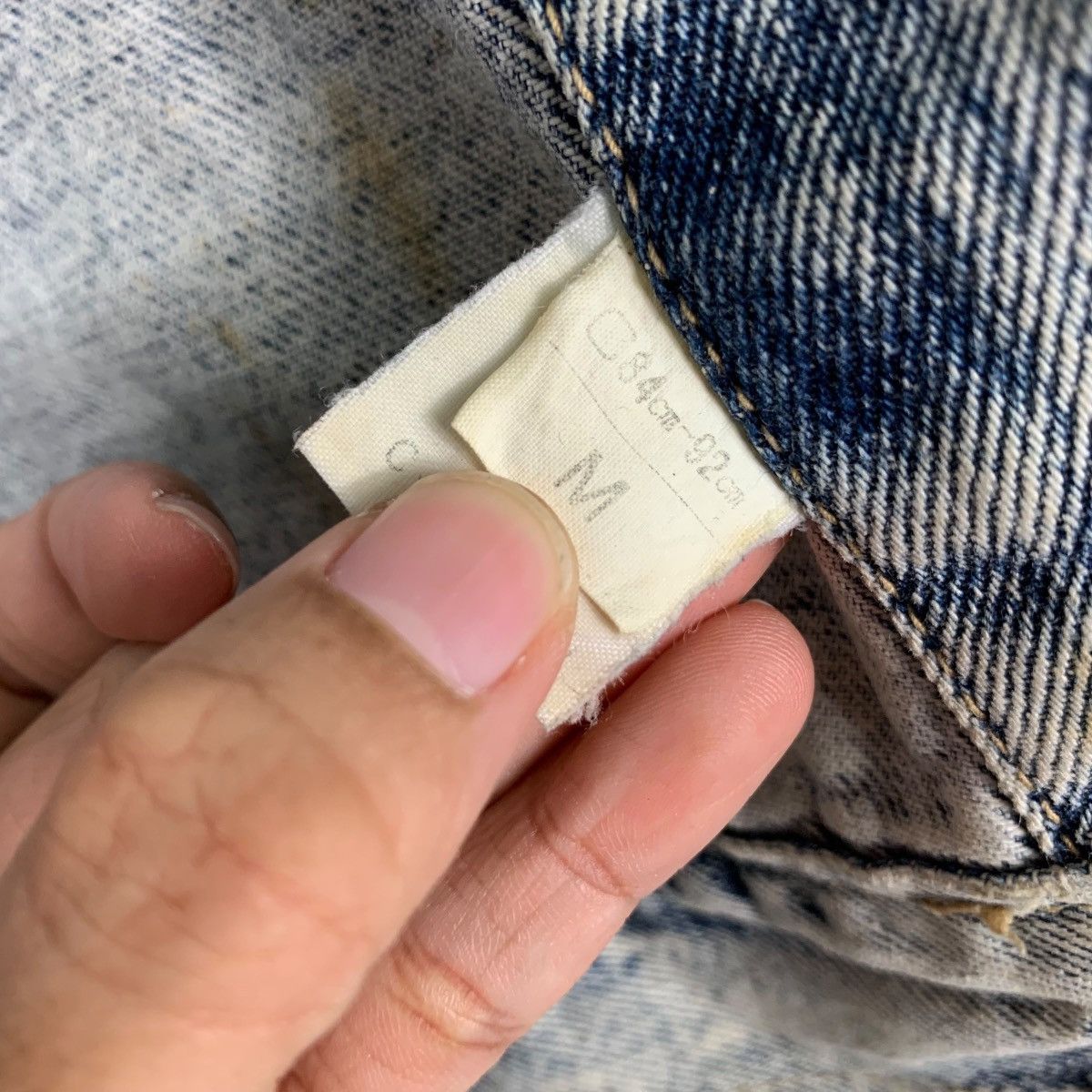 Japanese Brand AMERICAN’S FINEST JEANS Stone Wash Denim Jacket #2037-C88 Size US M / EU 48-50 / 2 - 14 Thumbnail