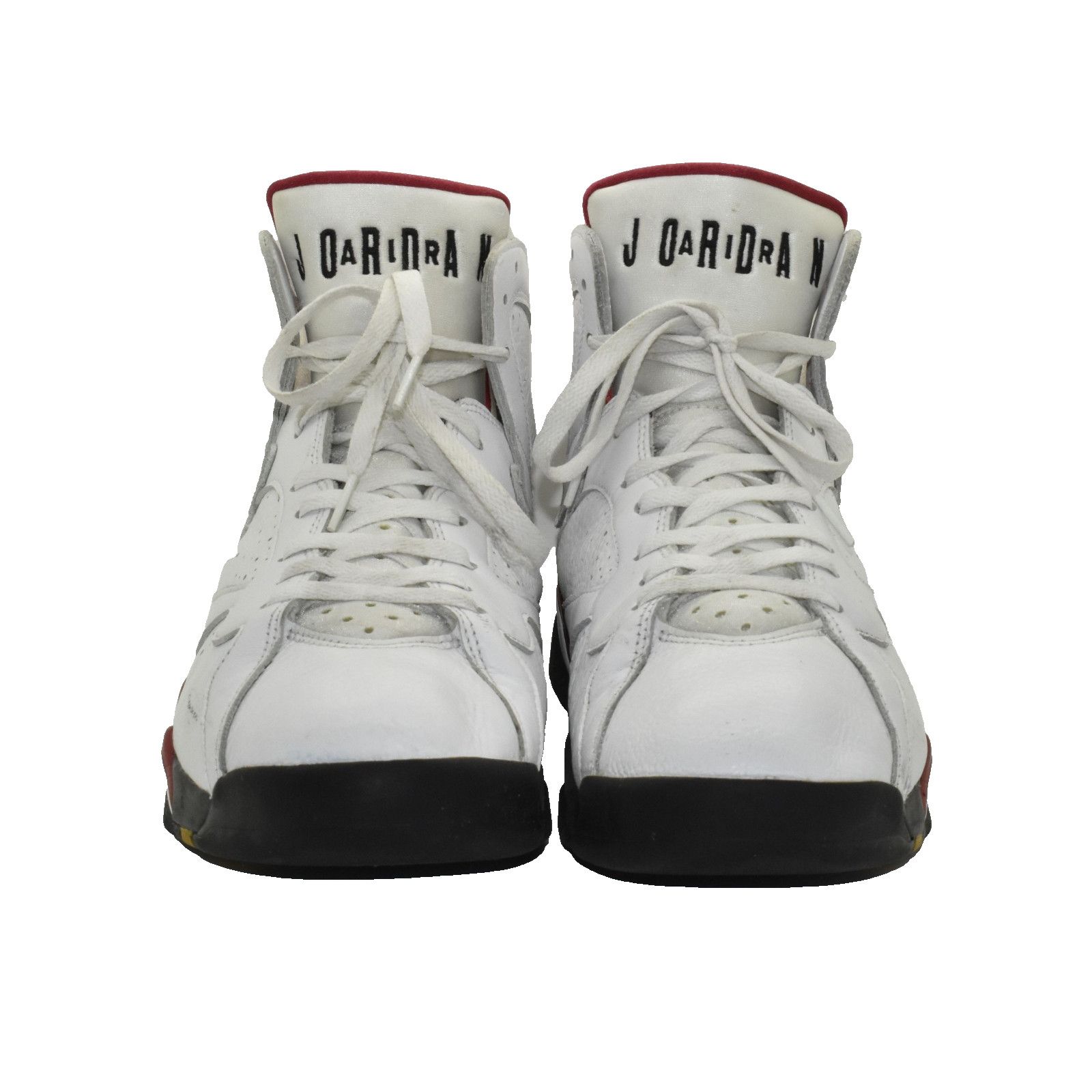 Nike NIKE AIR JORDAN 7 Retro Cardinal CU9307-106 White Shoes 12 Size US 12 / EU 45 - 4 Thumbnail