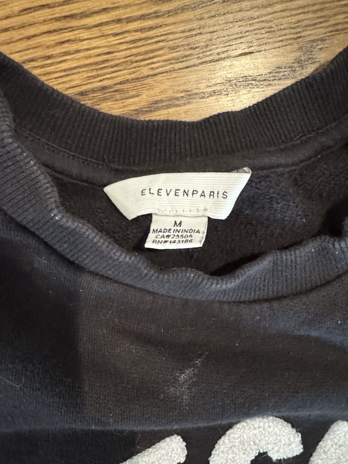 Eleven Paris Eleven Paris, Red Hot Chili Peppers Black Crewneck Sweater Size US M / EU 48-50 / 2 - 4 Thumbnail