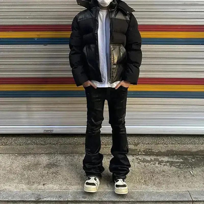 Japanese Brand Y2K Flared Jeans Ribbons Straight Baggy Casual Pants Size US 30 / EU 46 - 3 Thumbnail