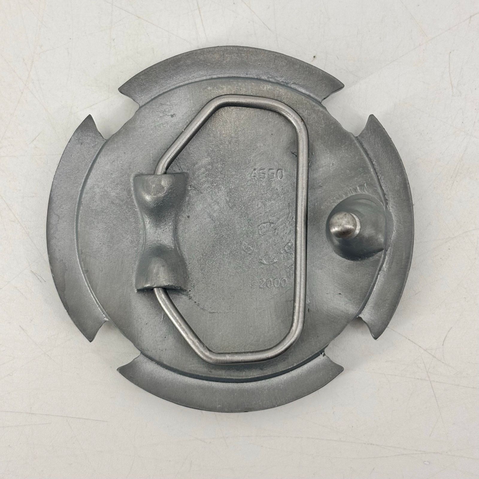 Vintage Great American Belt Buckle Pewter Celtic Knot Cross Round Size ONE SIZE - 13 Thumbnail