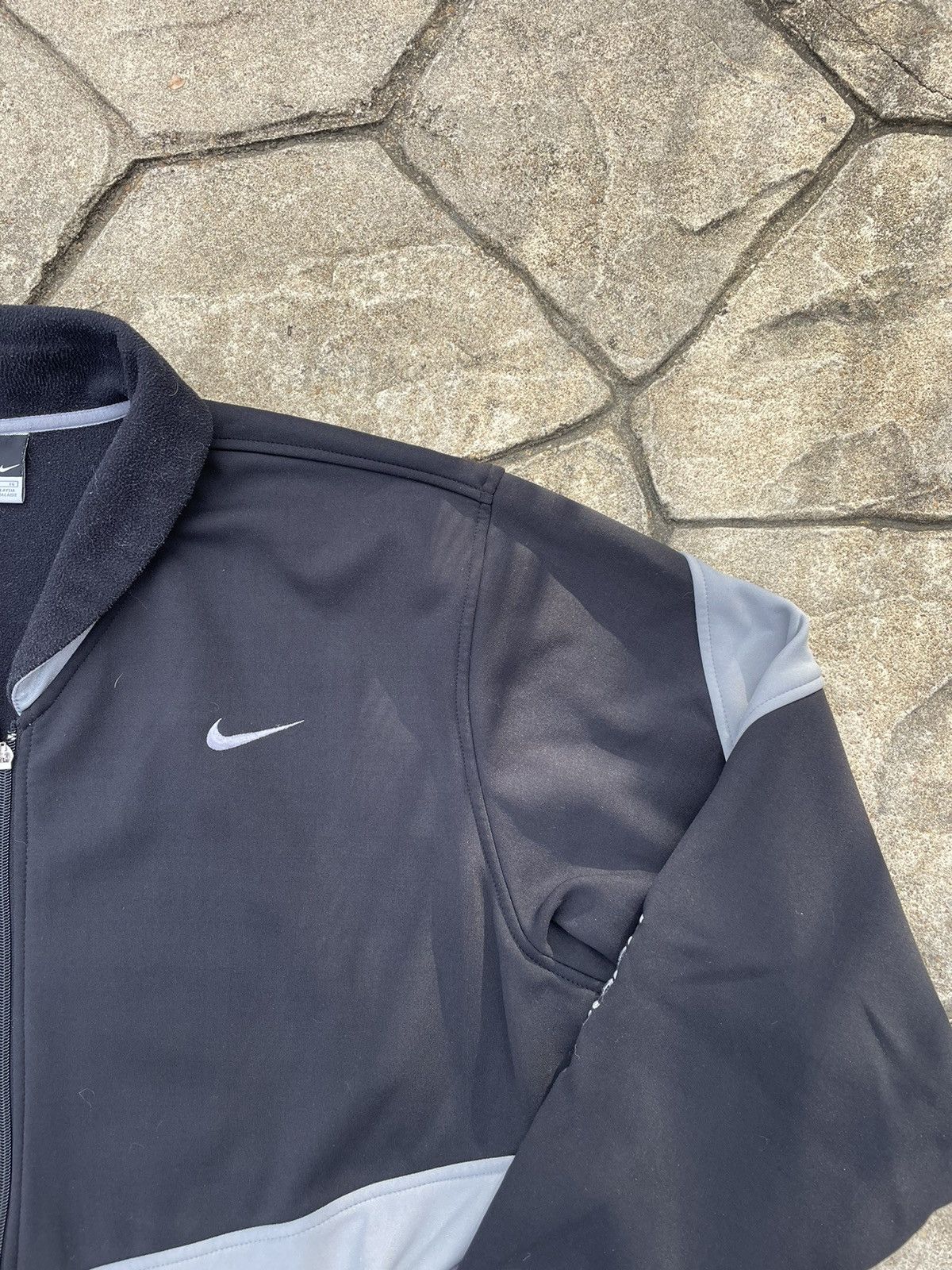 Nike Y2K Nike HoopTech Zip Up Sweatshirt Size US XL / EU 56 / 4 - 3 Thumbnail