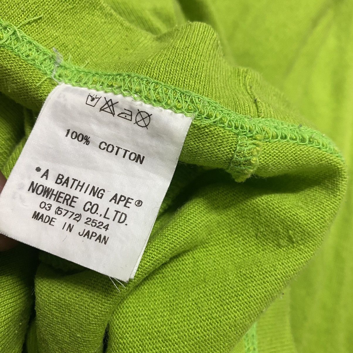Bape Baby Milo Long Sleeve Tee Size S / US 4 / IT 40 - 17 Thumbnail