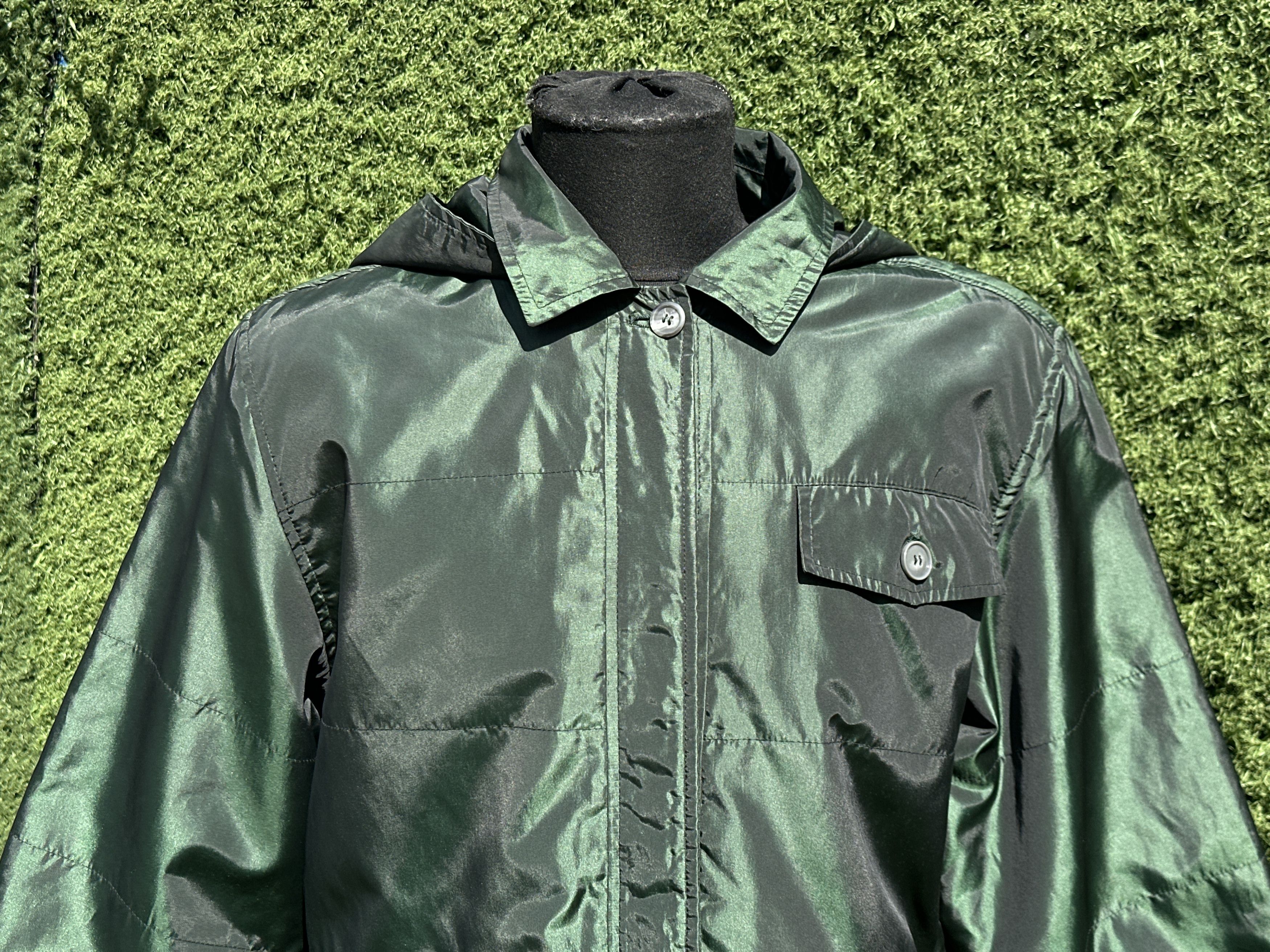 Herno Herno Donna Iridescent Hooded Lightweight Jacket 42 IT Size M / US 6-8 / IT 42-44 - 2 Thumbnail