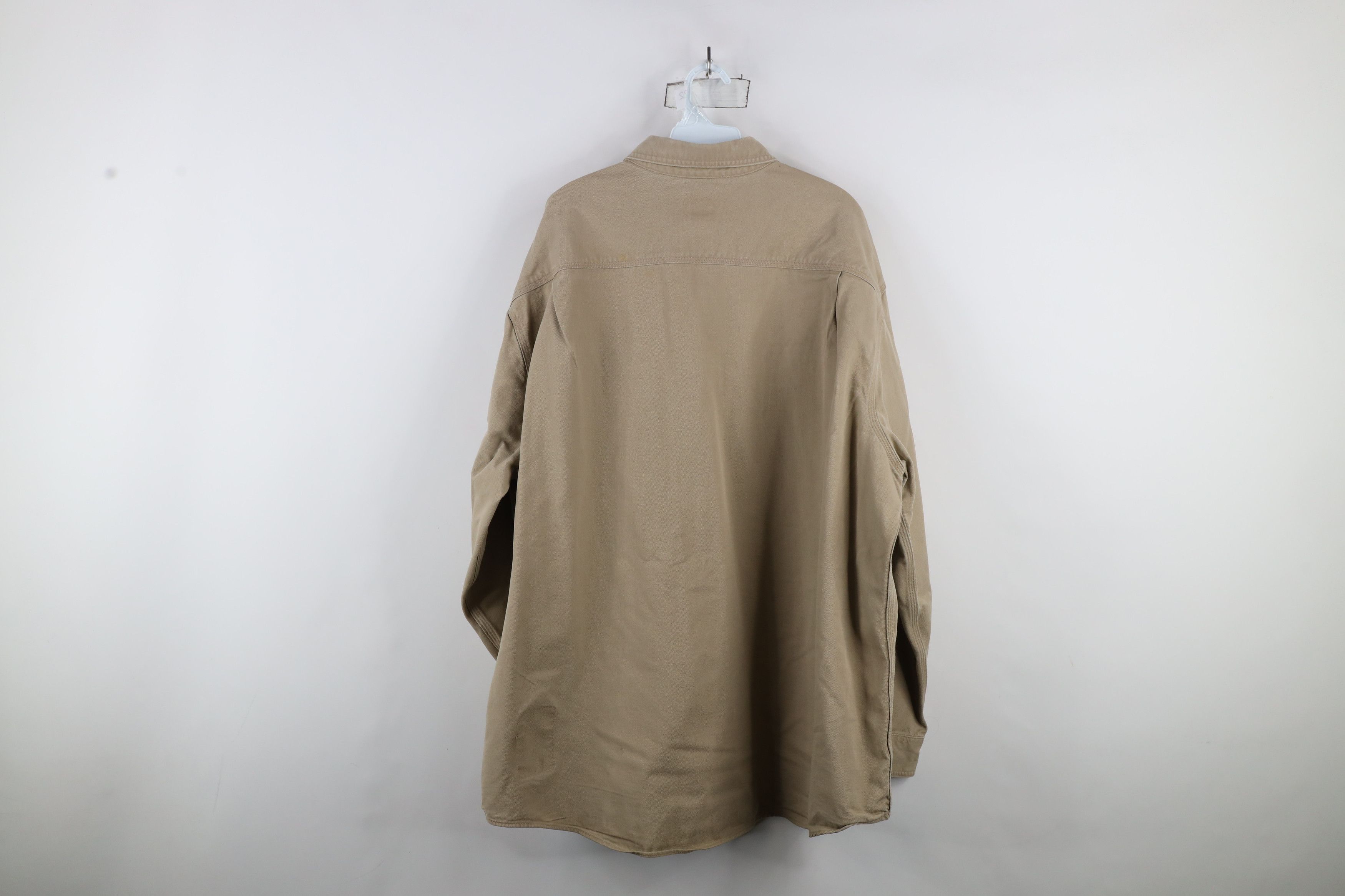Carhartt × Vintage Vintage Carhartt FR Fire Flame Resistant Button Down Shirt Size US XXL / EU 58 / 5 - 13 Thumbnail