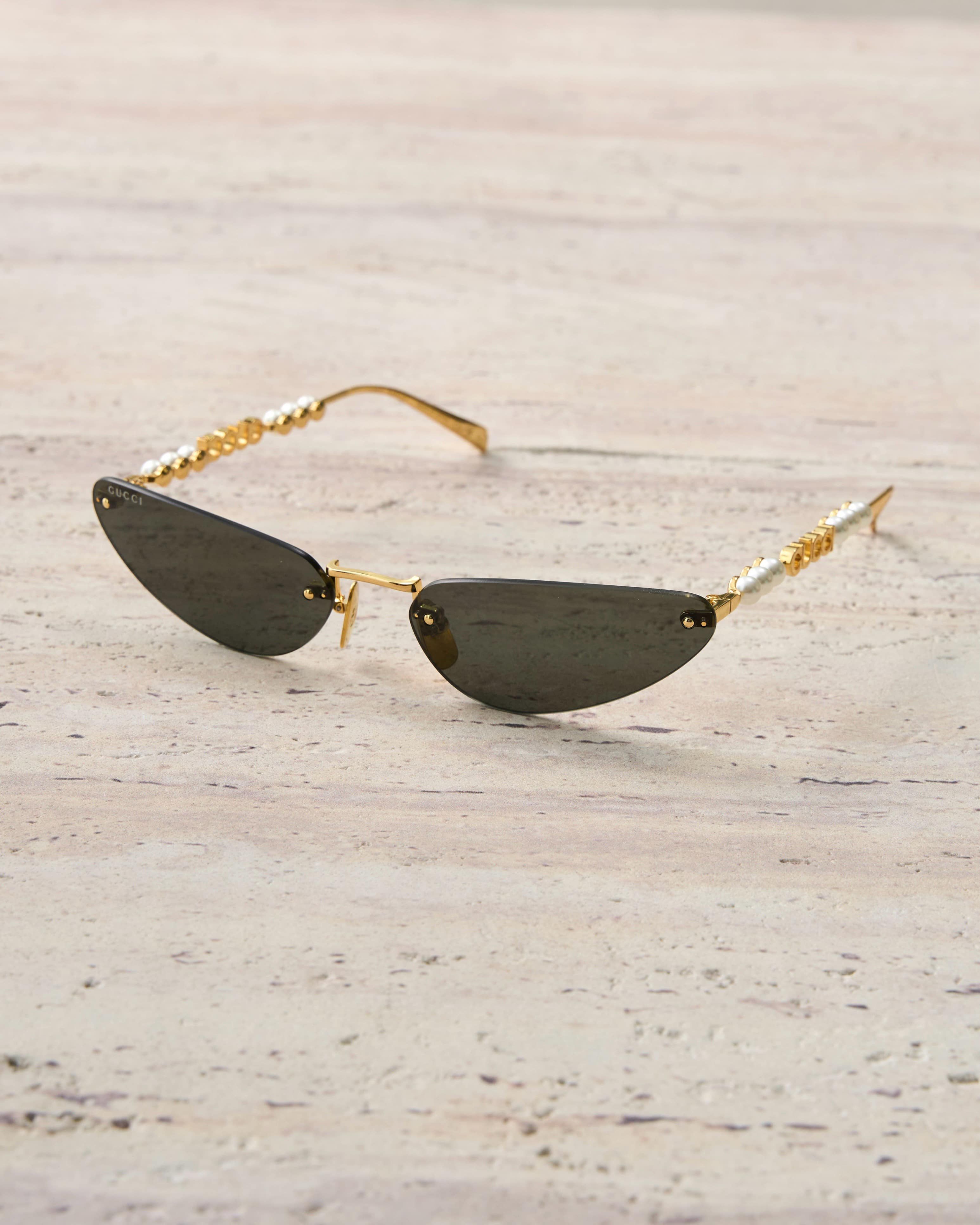 Gucci GUCCI GG1920S 001 GOLD DARK GREY Size ONE SIZE - 1 Preview